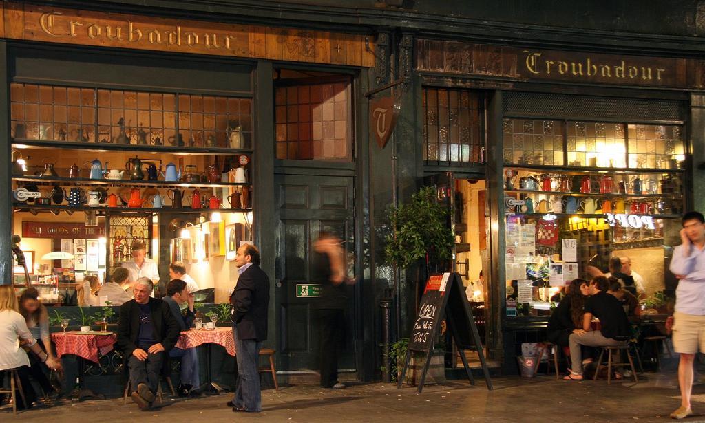 Hôtel The Troubadour Londres Extérieur photo